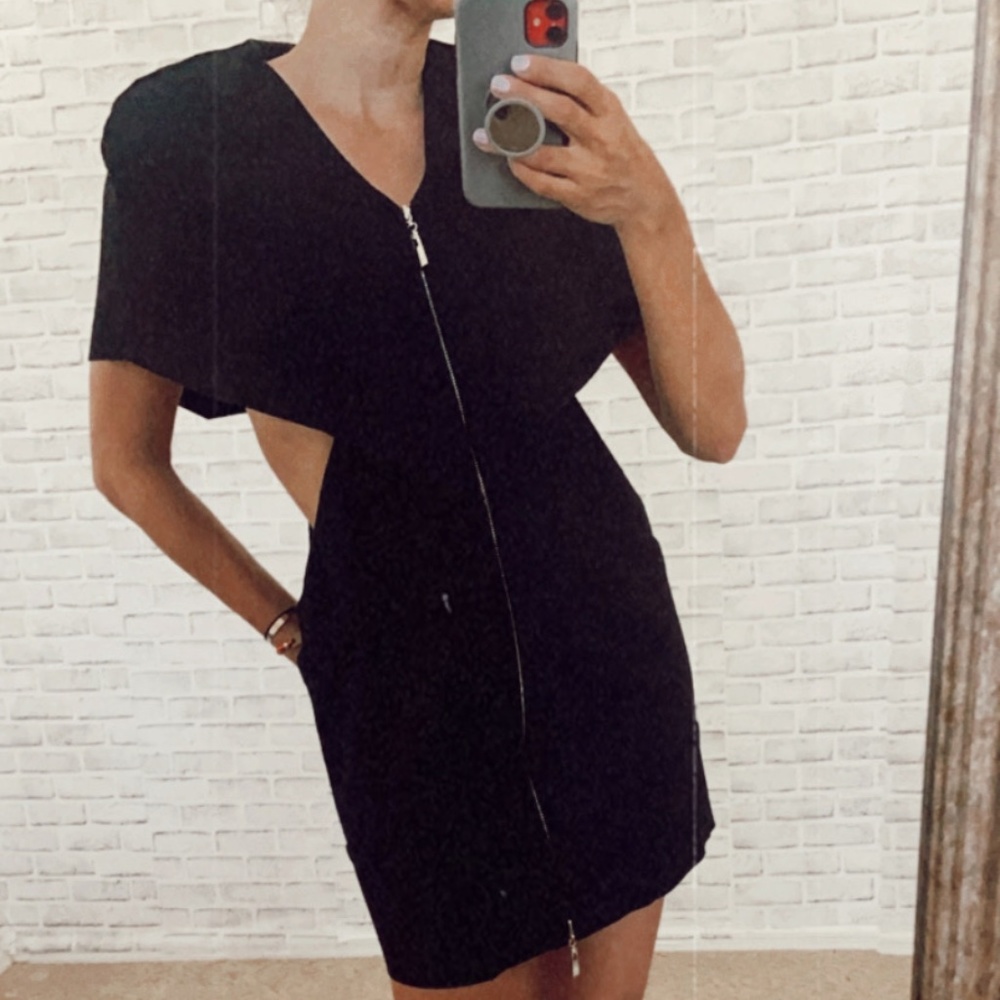 Stunning Loria Collection Black cutout dress M